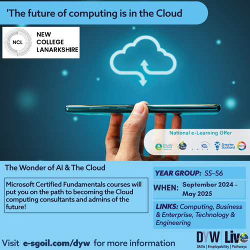 The Wonder of AI and The Cloud - SCQF 6