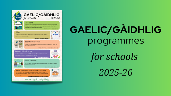 Gaelic Programmes Carousel Card
