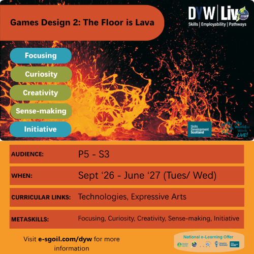 Games Design 2: The Floor is Lava
