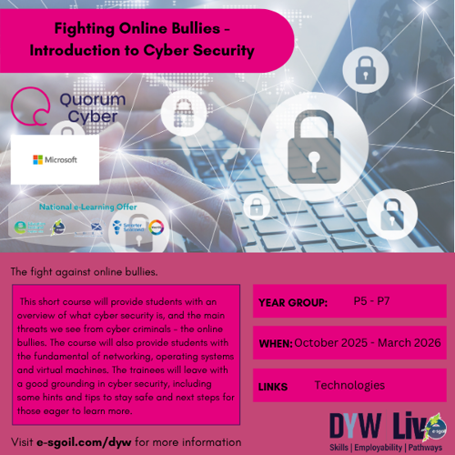 Fighting Online Bullies - Introduction to Cyber Security