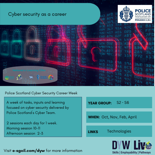 Police Scotland Cyber Security Career Week